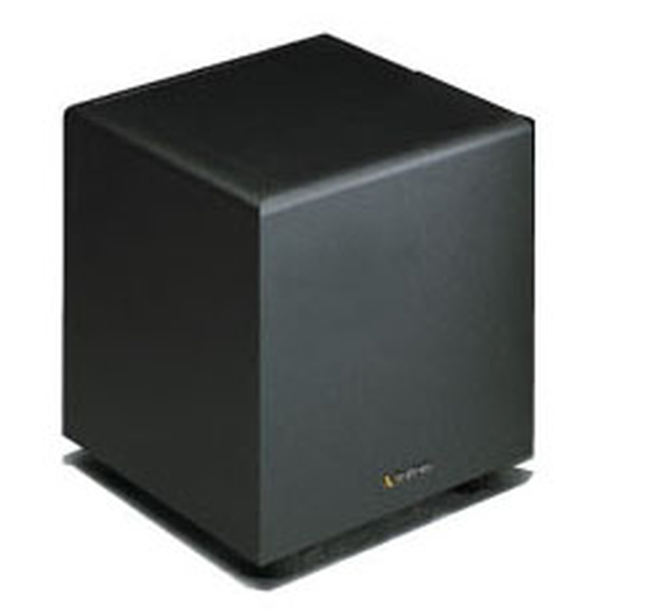 BU 1 - Black - 50 Watt 8 inch Powered Sub - Hero